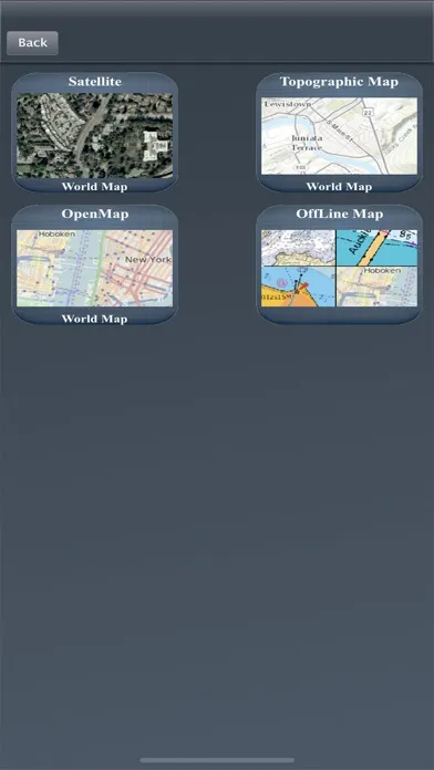 Screenshot di Hiking Route Lite