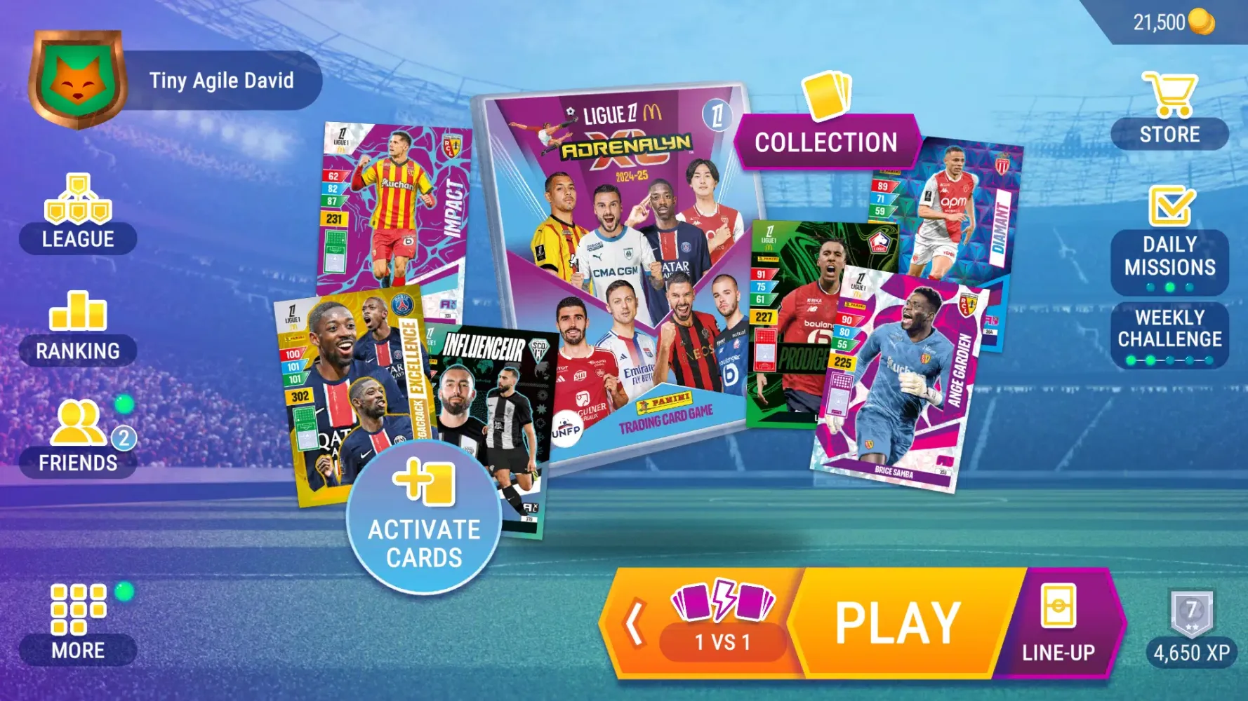 AdrenalynXL™ Ligue 1 2024-25 Screenshots