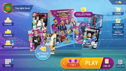 Calciatori Adrenalyn XL™ 24-25 سکرین شاٹس