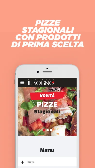 Capturas de tela do PIZZERIA IL SOGNO