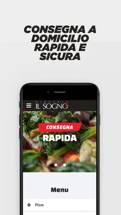 Capturas de tela do PIZZERIA IL SOGNO