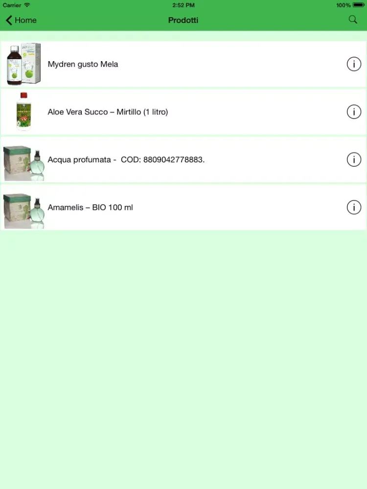 Parafarmacia MFB Forlì iPad 应用截图