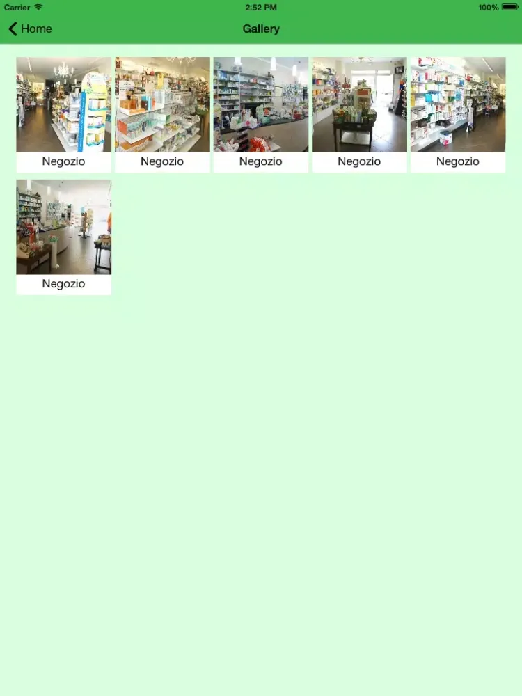 Parafarmacia MFB Forlì iPad 应用截图
