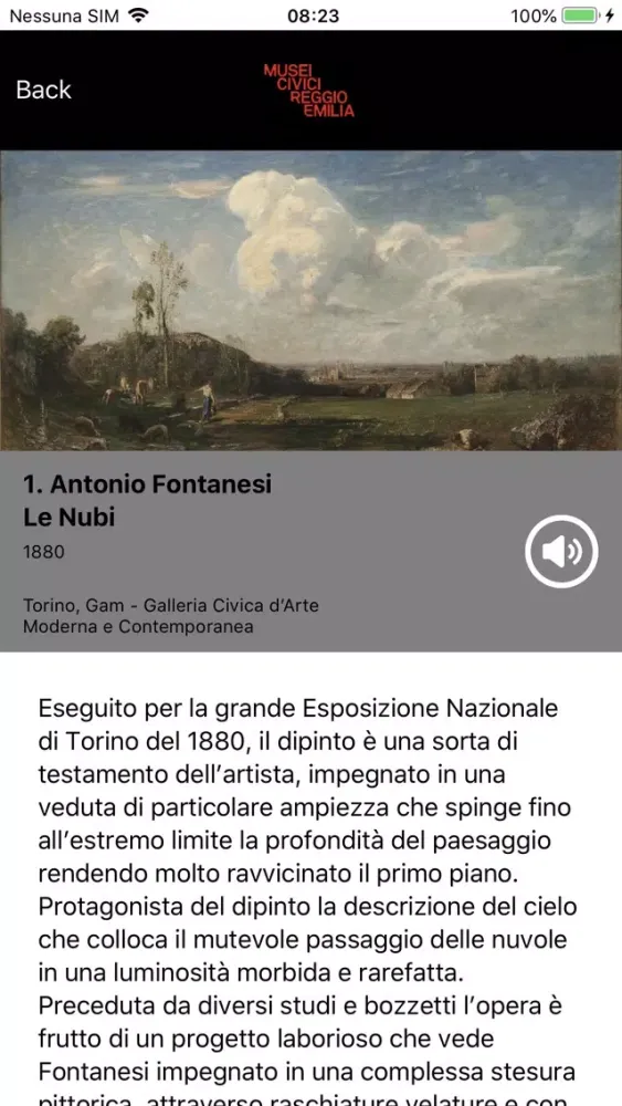 Tangkapan layar Antonio Fontanesi