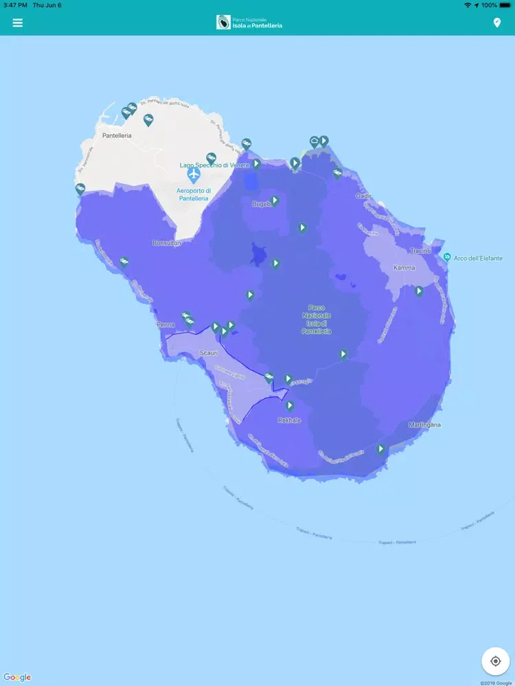 PN Isola Pantelleria iPad 应用截图