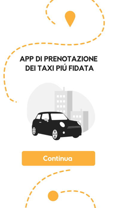 Tangkapan skrin Pecunias - Richiedi una corsa