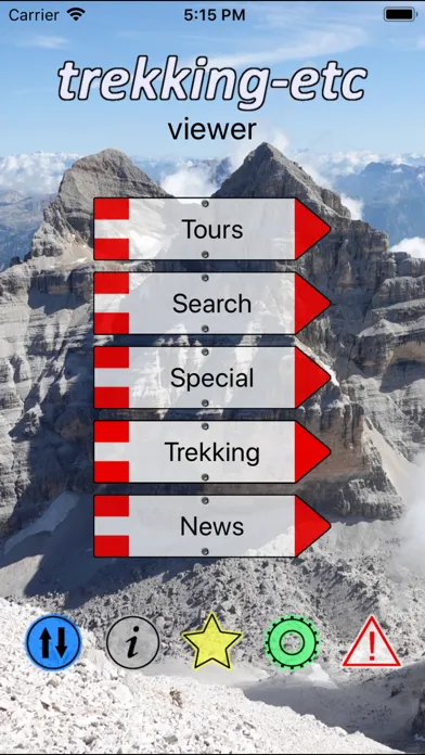 Zrzuty ekranu trekking-etc/viewer