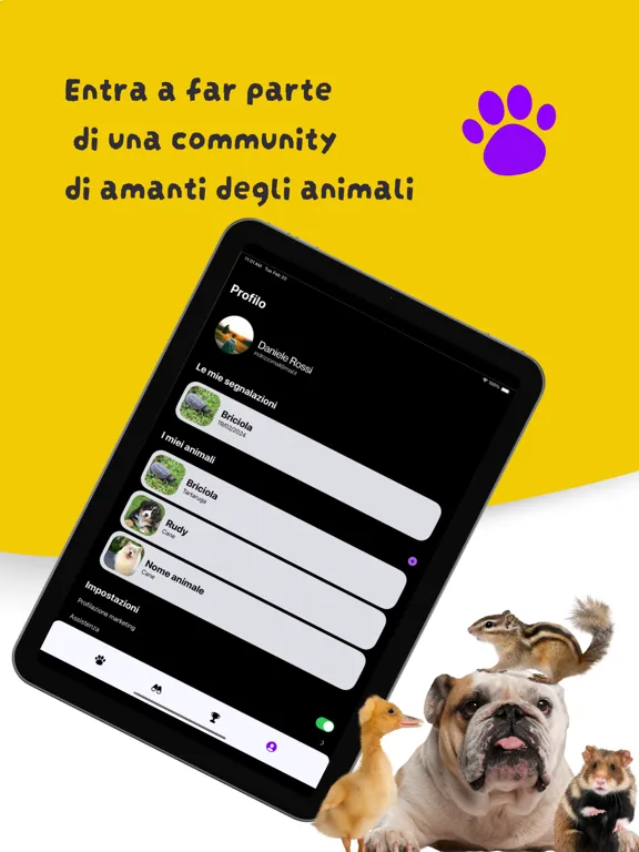 Pets - Animali smarriti iPad  स्क्रीनशॉट