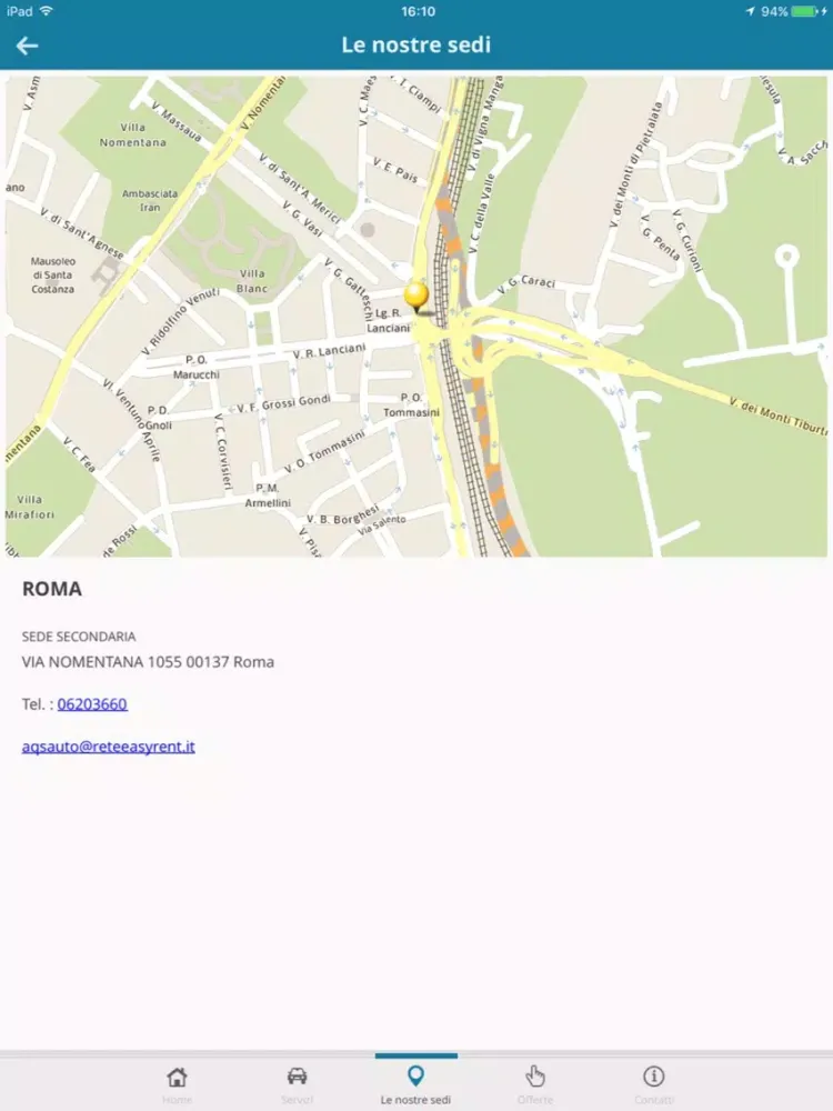 Autonoleggio Easy Rent iPad  Screenshots