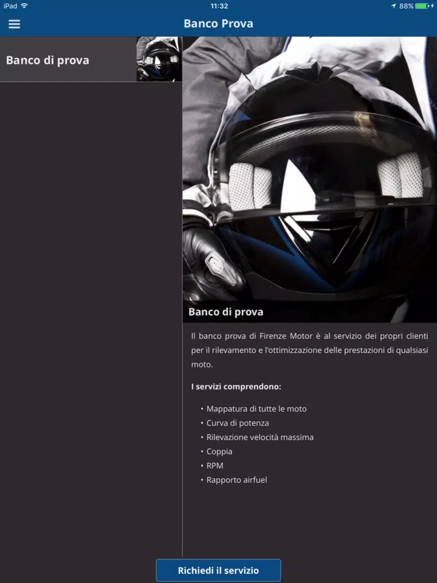 Скриншоты Firenze Motor iPad 