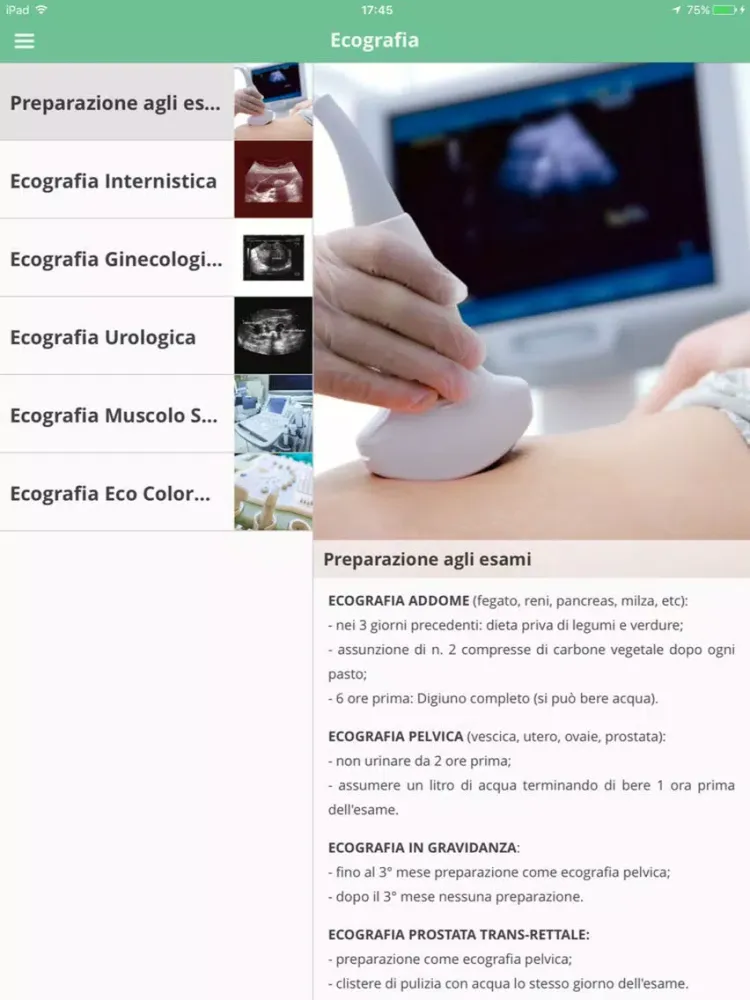 Captures d'écran de Fisiocard iPad 