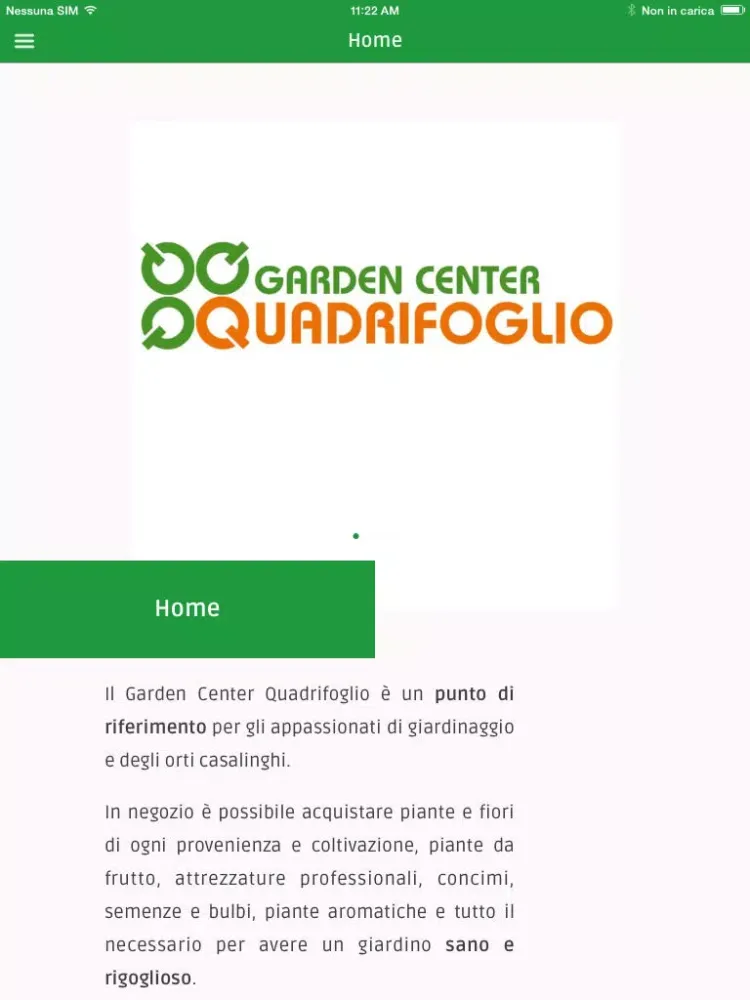 صور Garden Center Quadrifoglio iPad 