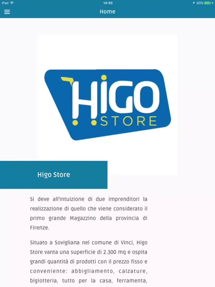Higo Store iPad 應用截圖
