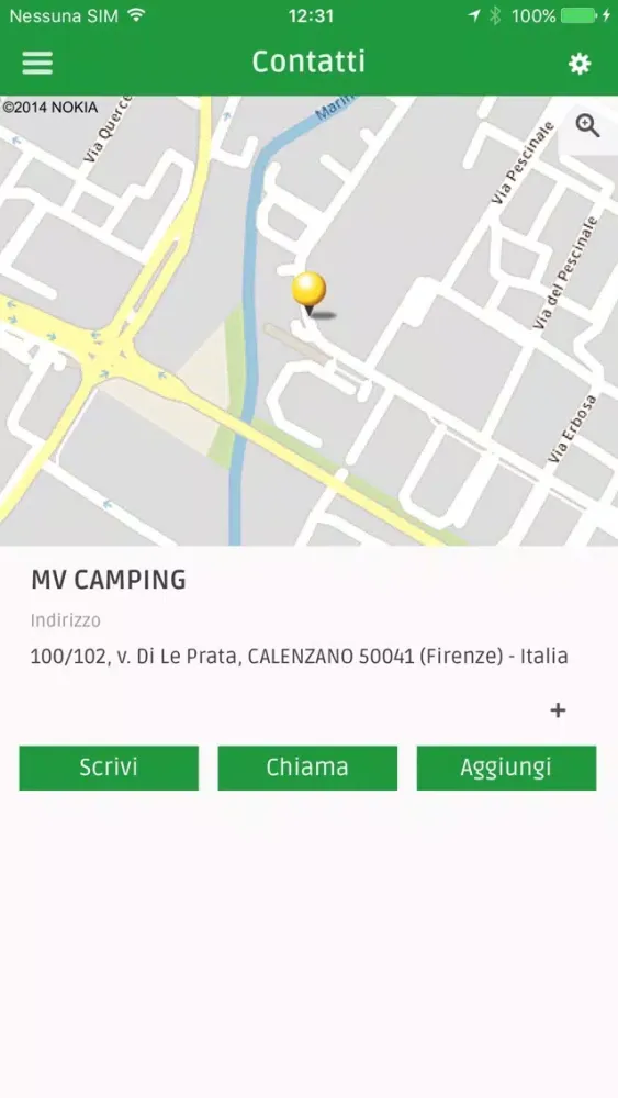 Capturas de tela do MV Camping