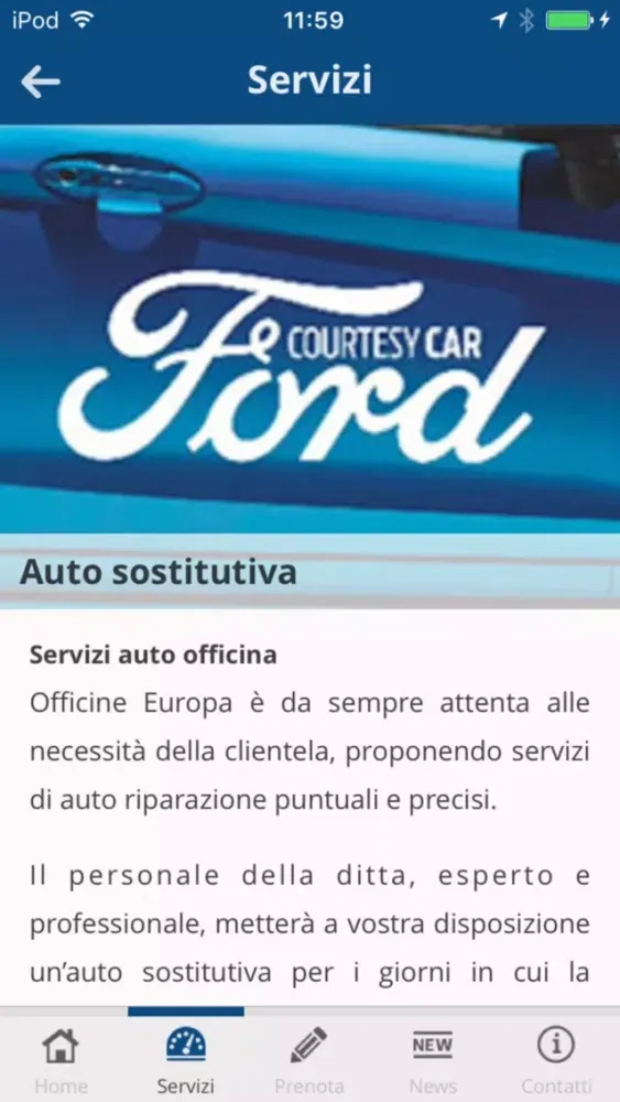 Officine Europa स्क्रीनशॉट