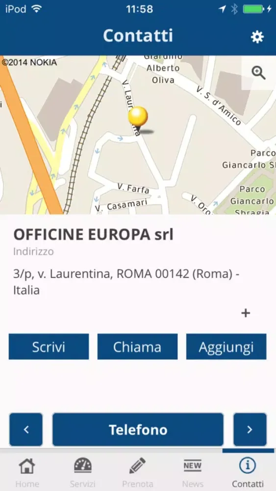 Officine Europa स्क्रीनशॉट