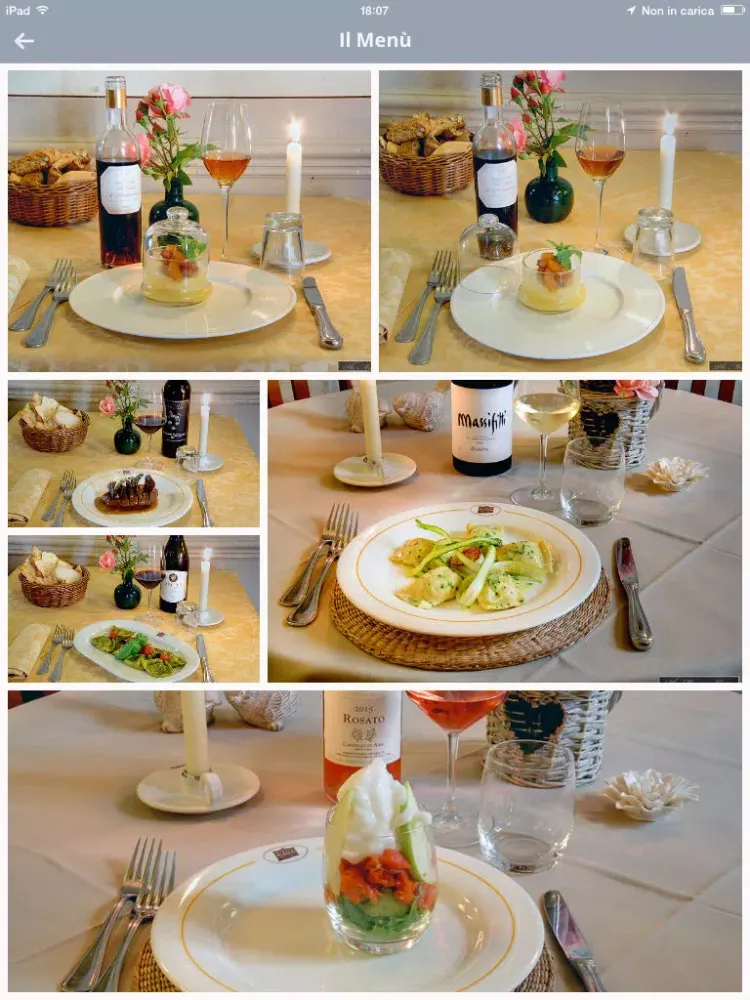 ภาพหน้าจอของ Osteria del Teatro iPad 