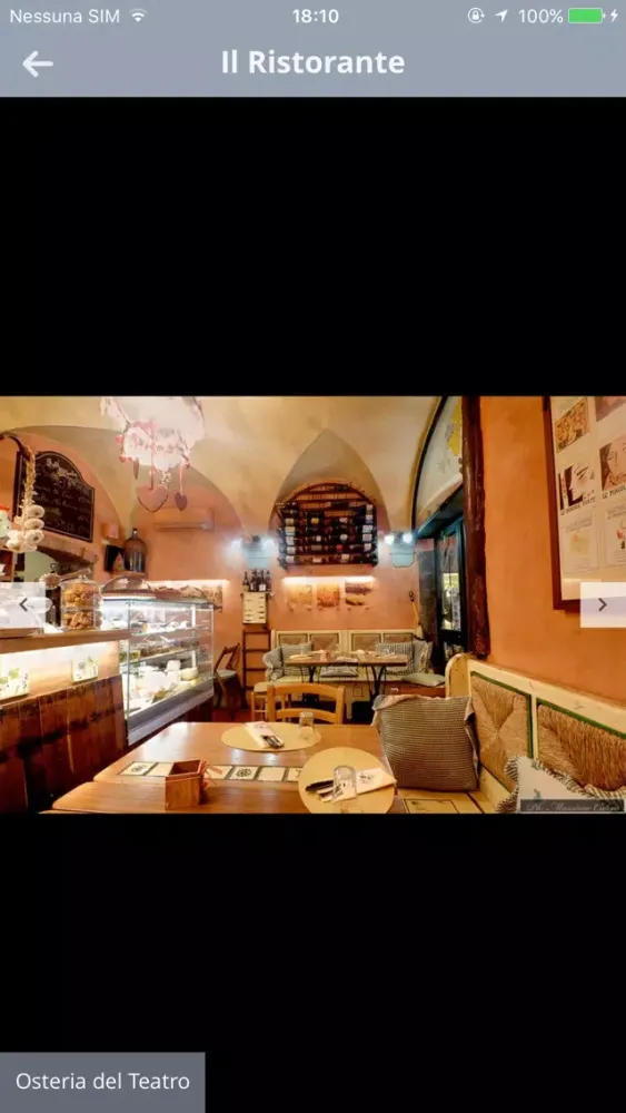 ภาพหน้าจอของ Osteria del Teatro