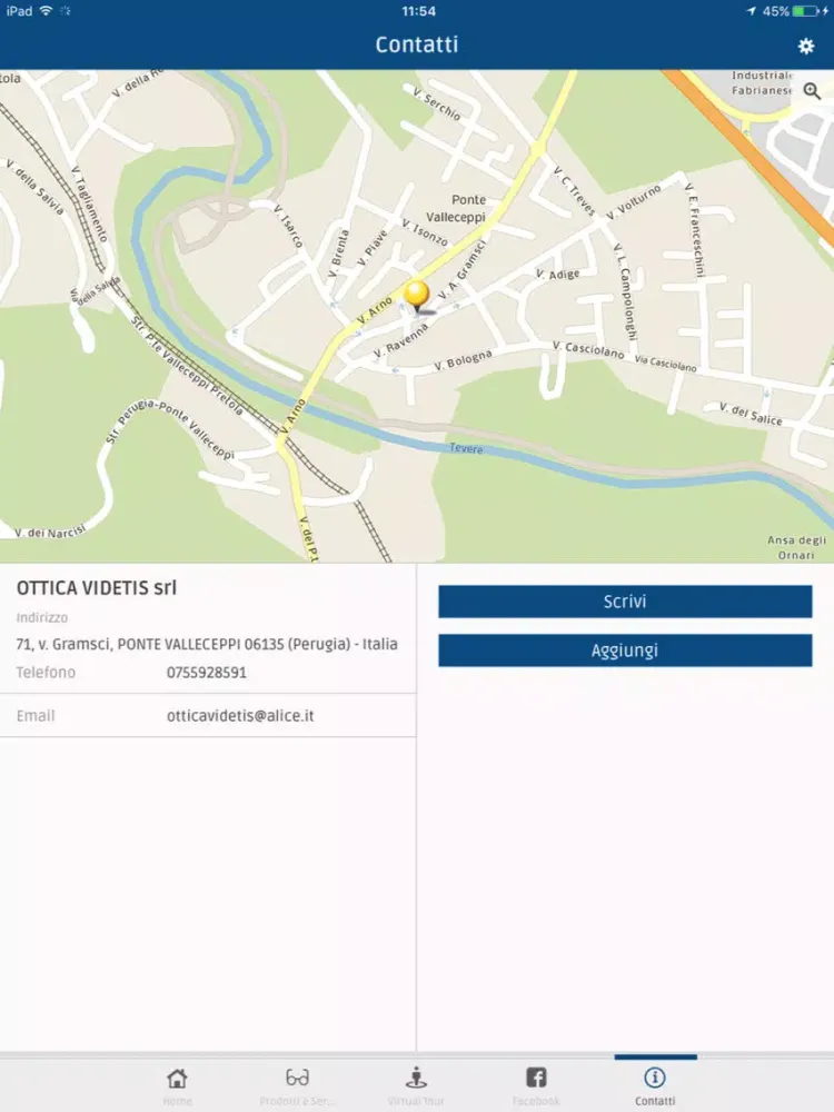 Ottica Videtis iPad  स्क्रीनशॉट