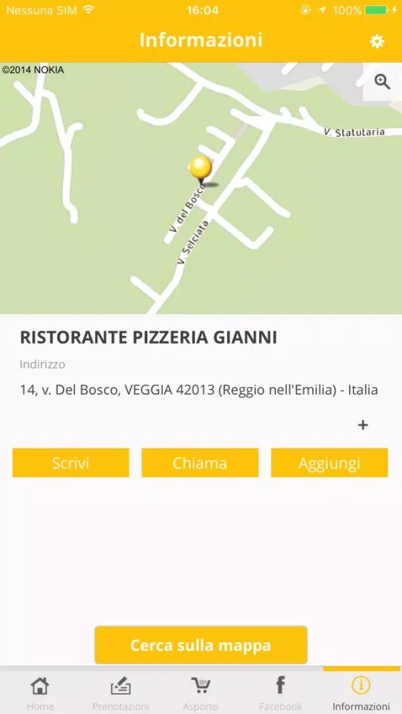 ภาพหน้าจอของ Ristorante Gianni