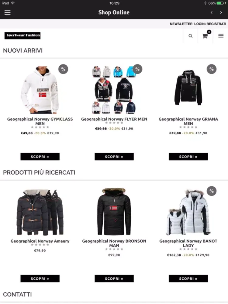 Sportwear Fashion iPad  スクリーンショット