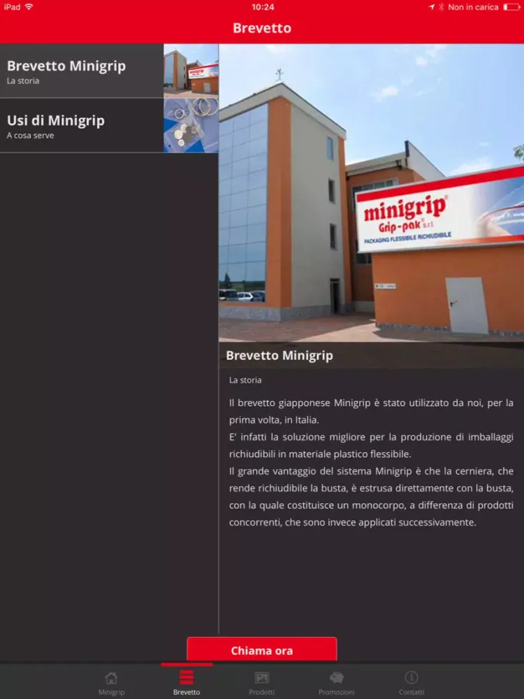 Capturas de tela do Minigrip® Grip-pak® iPad 