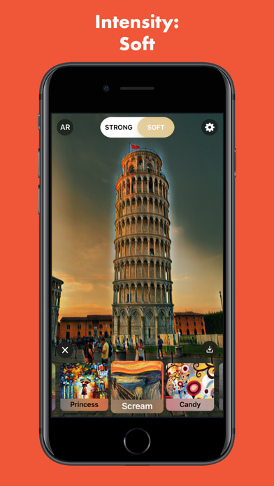 Tangkapan layar Artify