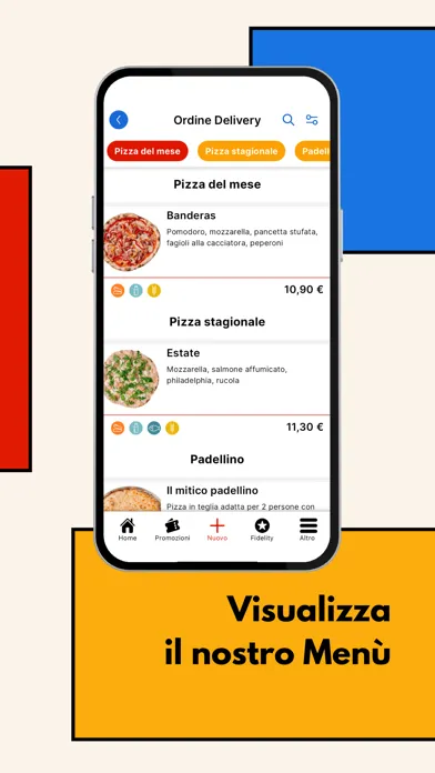Tangkapan skrin Pizzeria la Rambla