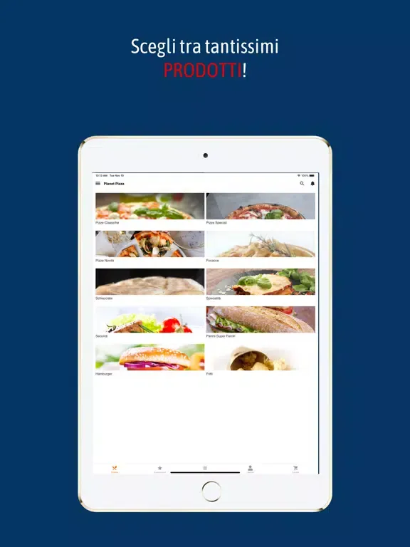 Planet Pizza ™ iPad 应用截图
