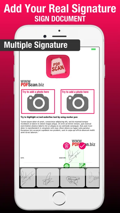 PDF Scanner Edit, Write & Sign应用截图