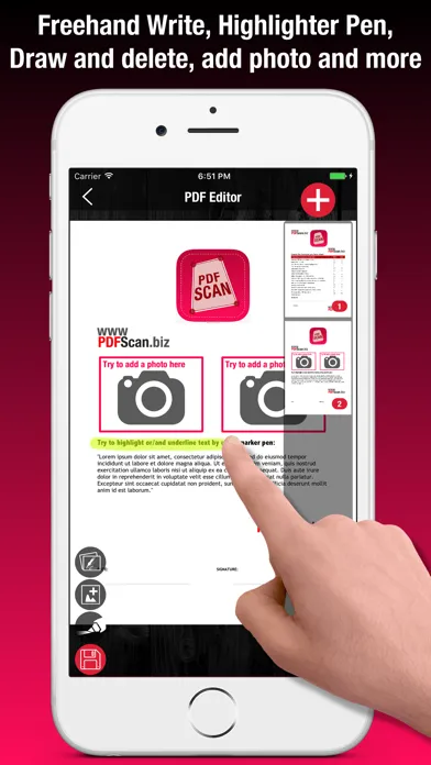 PDF Scanner Edit, Write & Sign应用截图