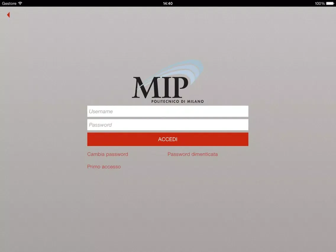 myMIP iPad  스크린샷