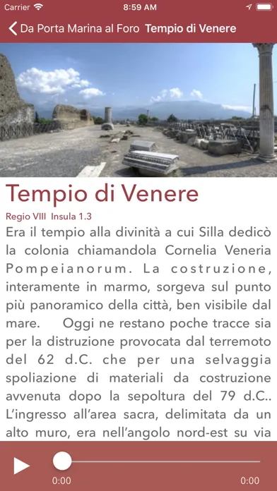 Pompei, un giorno nel Passato スクリーンショット