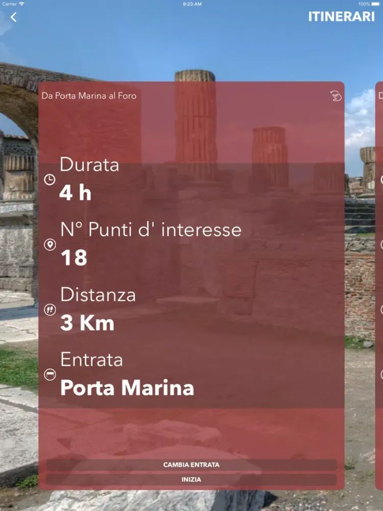 Zrzuty ekranu Pompeya, un día en el pasado iPad 