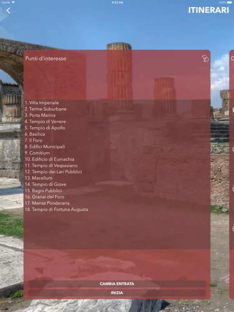 Zrzuty ekranu Pompeya, un día en el pasado iPad 