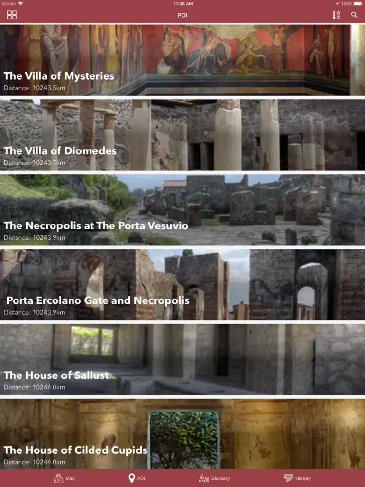 Zrzuty ekranu Pompeya, un día en el pasado iPad 