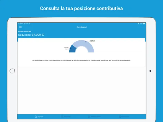 Скриншоты Amundi SecondaPensione iPad 