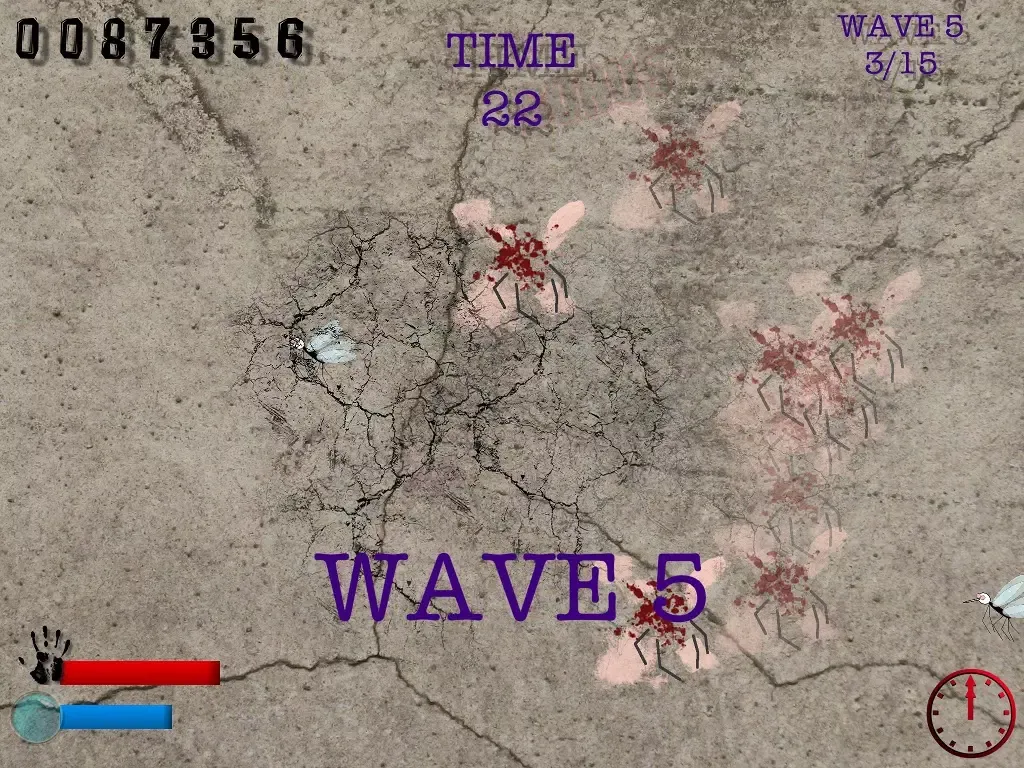 Capturas de tela do The Way of the Exploding Mosquito iPad 
