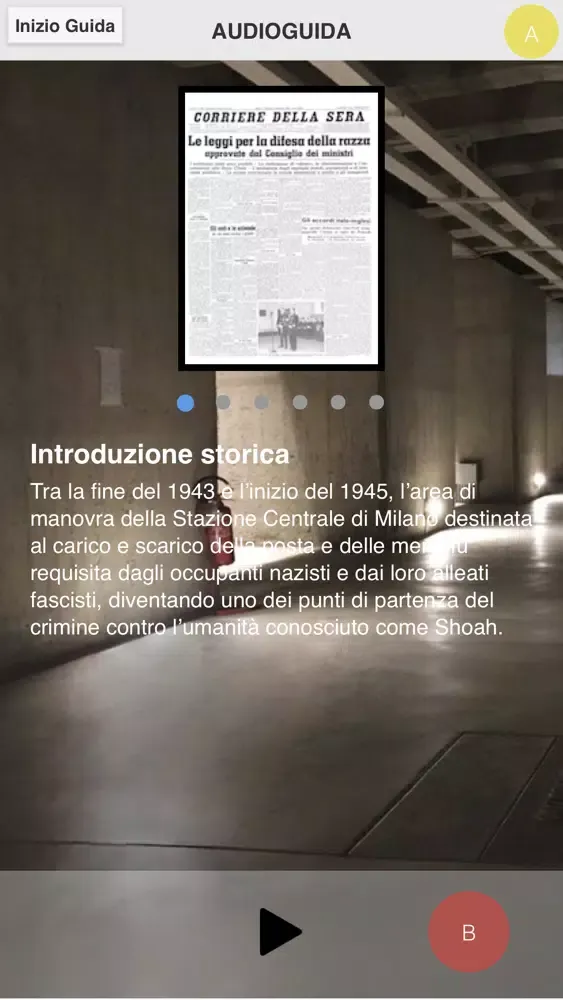 Memoriale Shoah Milano स्क्रीनशॉट