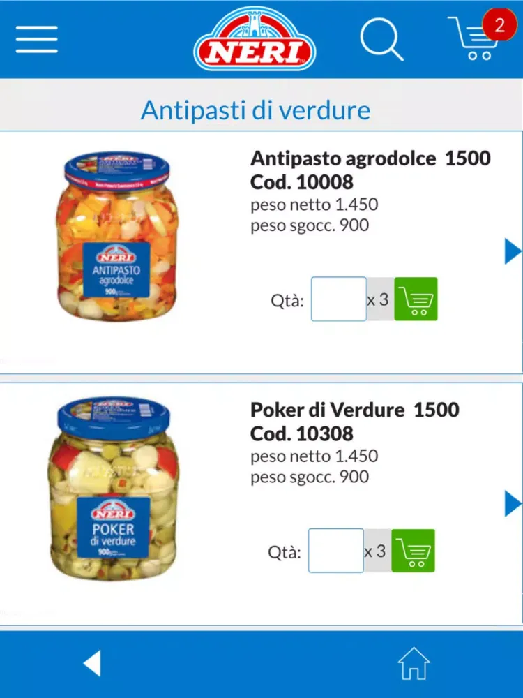 Neri Sottoli Store iPad  Ekran Görüntüleri
