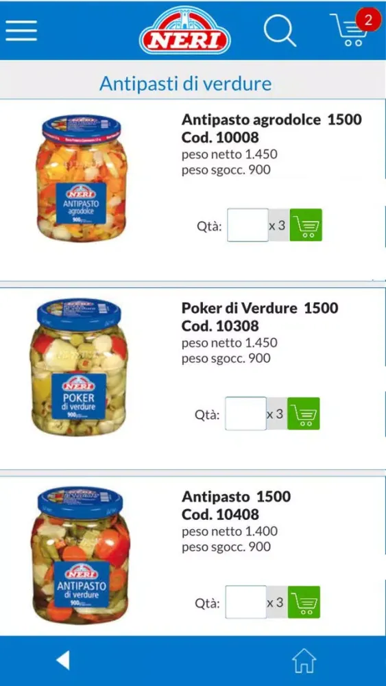 Neri Sottoli Store Ekran Görüntüleri