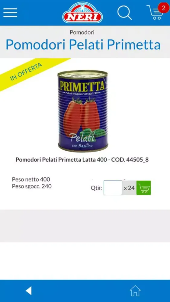 Neri Sottoli Store Ekran Görüntüleri