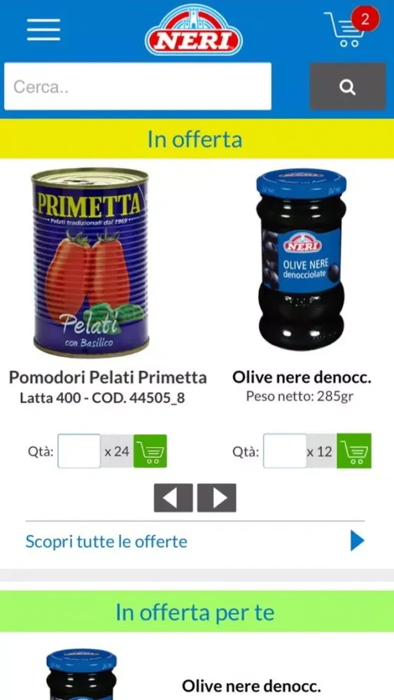 Neri Sottoli Store Ekran Görüntüleri