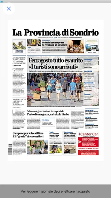Tangkapan skrin Provincia di Sondrio Digitale