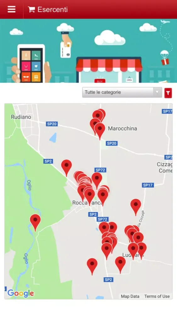 ภาพหน้าจอของ Roccafranca InApp