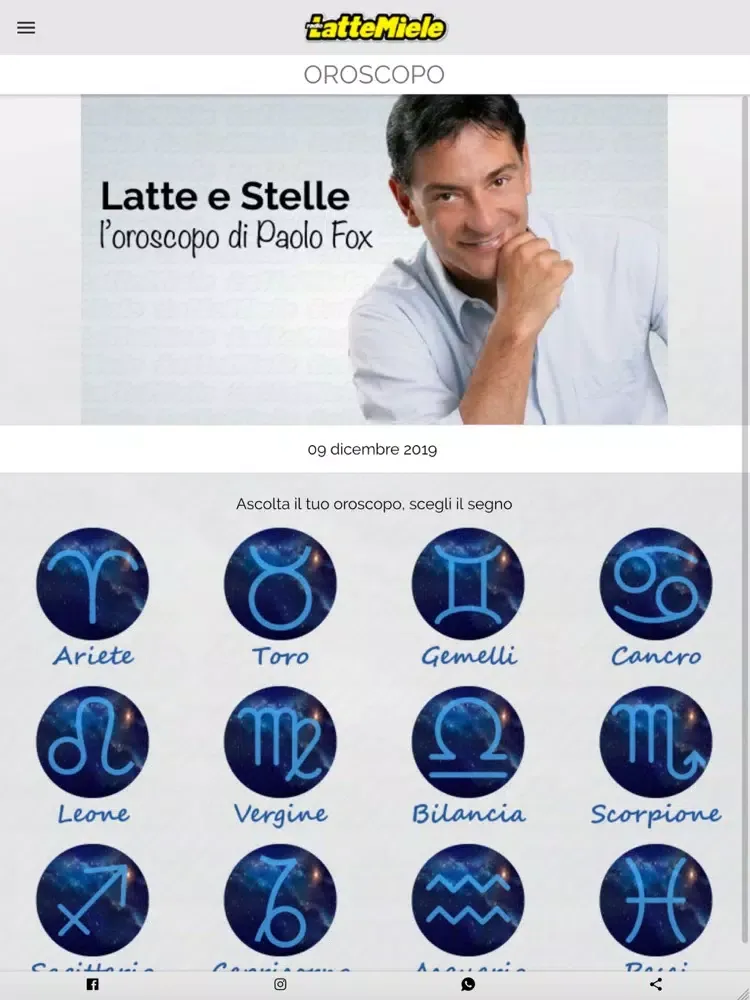 Lattemiele iPad  スクリーンショット