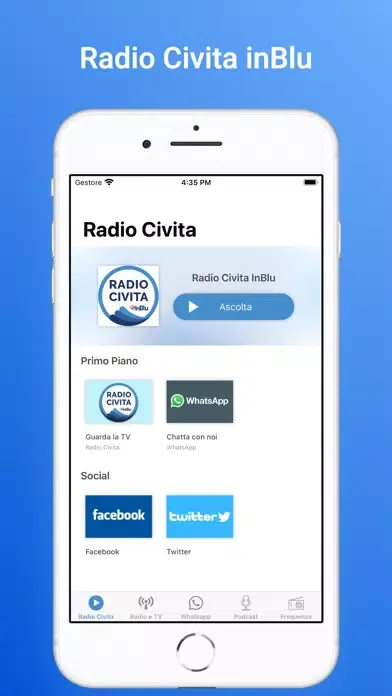 Radio Civita InBlu Screenshots