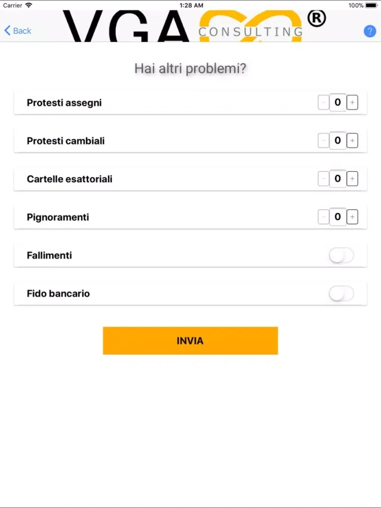 VGA Consulting iPad  سکرین شاٹس