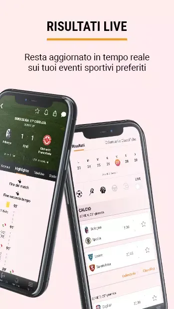 Capturas de tela do La Gazzetta dello Sport