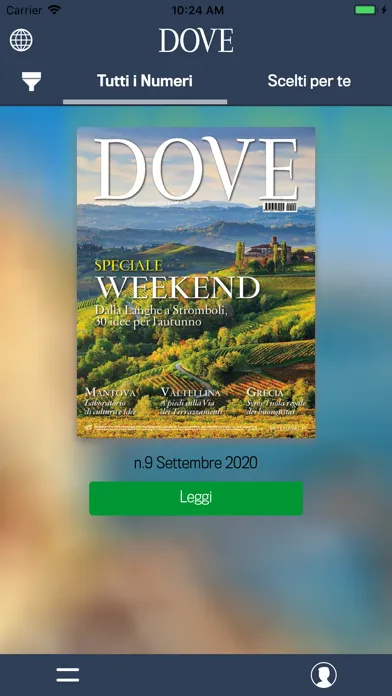 Tangkapan layar DOVE Digital Edition